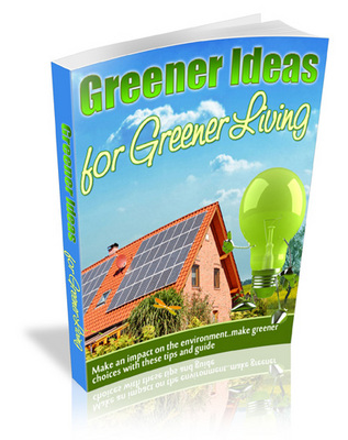 Product picture Greener Ideas for Greener Living with MRR